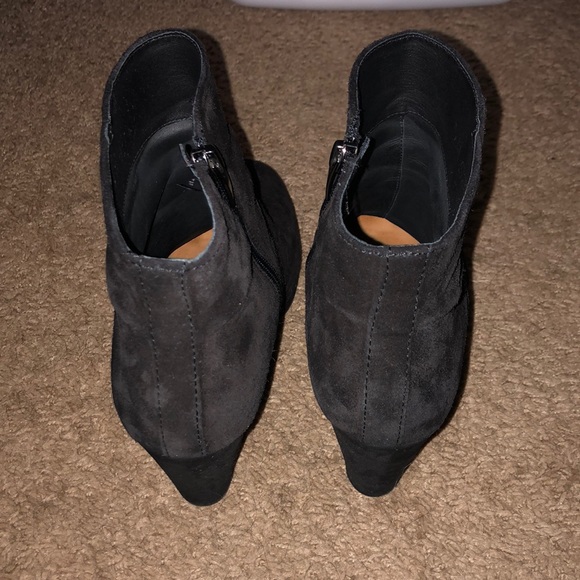 Via Spiga Darin’s Black Suede Booties - Picture 4 of 7